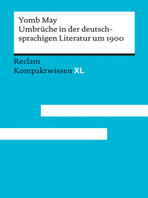 cover image of Umbrüche in der deutschsprachigen Literatur um 1900